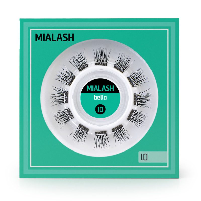MIALASH caja-de-pestañas-bella-tamaño-10mm-mialash